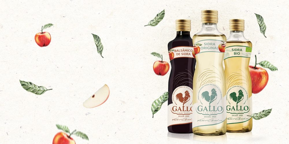 Gallo lança gama de vinagres de sidra