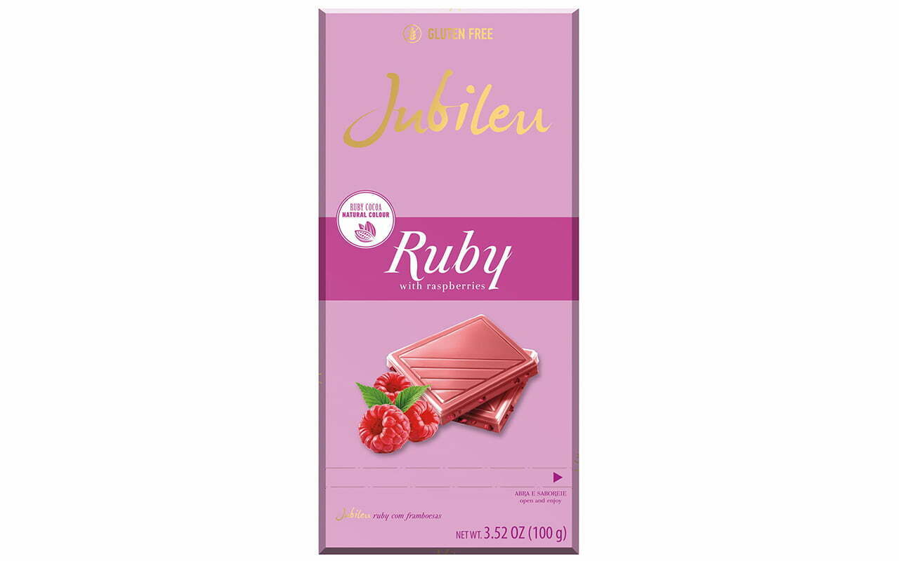 Jubileu lança chocolate cor de rosa