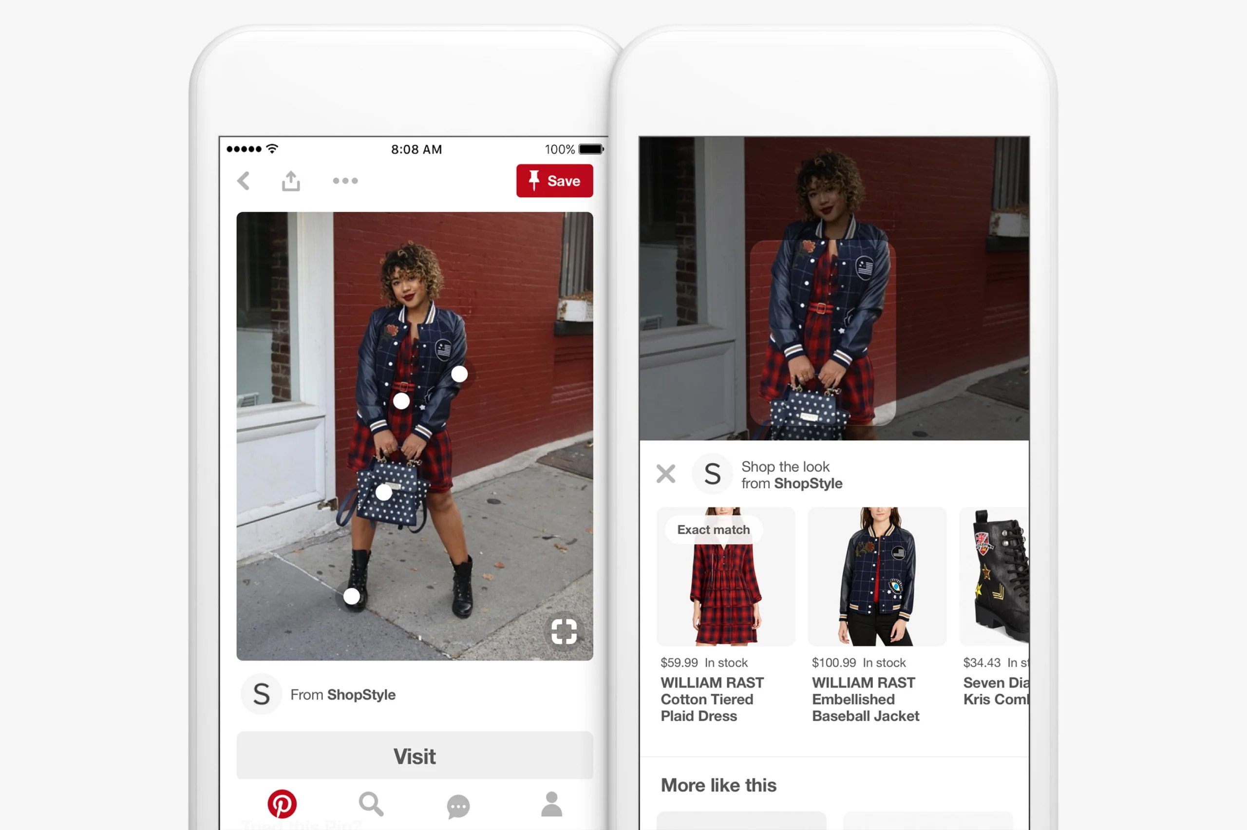 Pinterest lança nova funcionalidade de compra “Shop the Look”