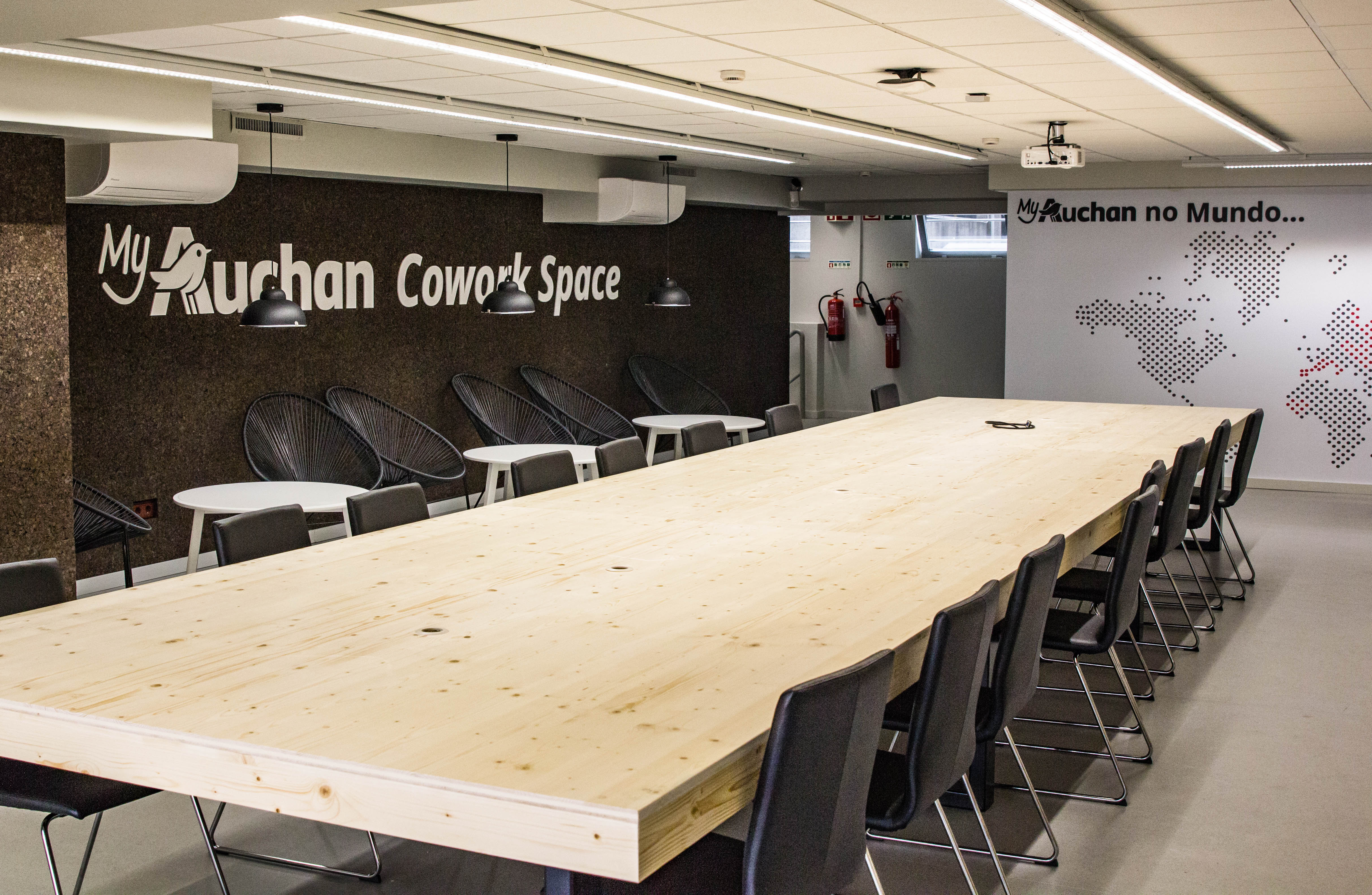 CoWork da Auchan já serviu de local de trabalho para 12 mil pessoas