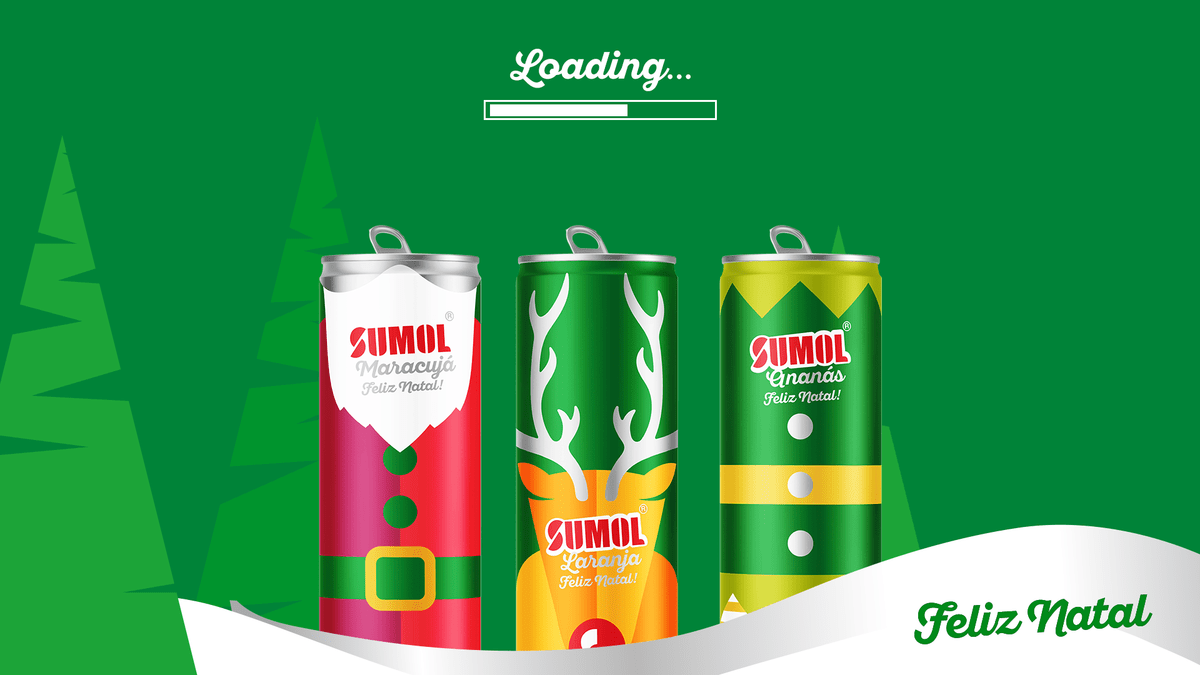 Sumol cria edição especial de Natal