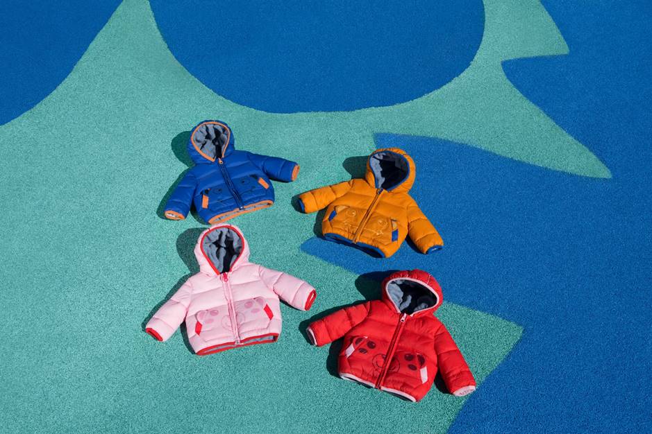 Chicco apresenta linha de casacos produzida com plástico reciclado
