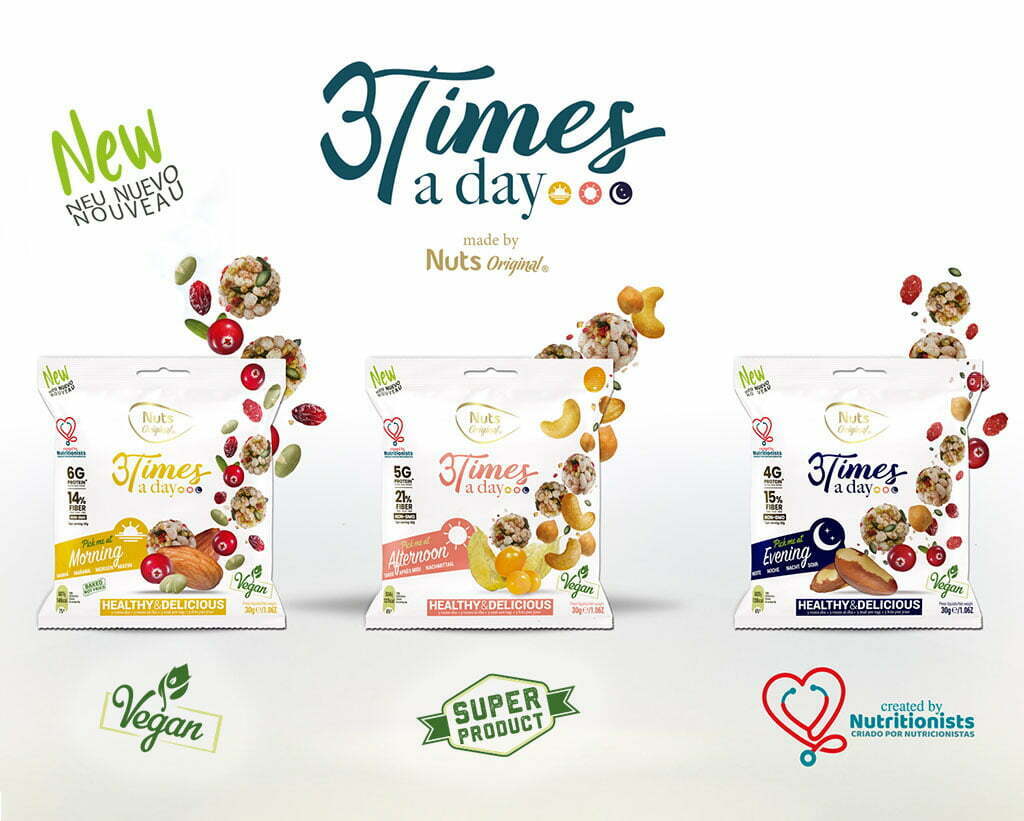 Nuts Original desenvolve novo conceito de snacks