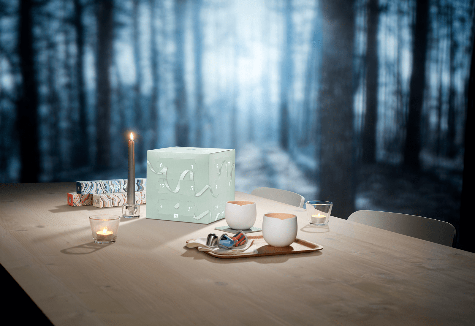 Nespresso apresenta calendário do advento para este Natal