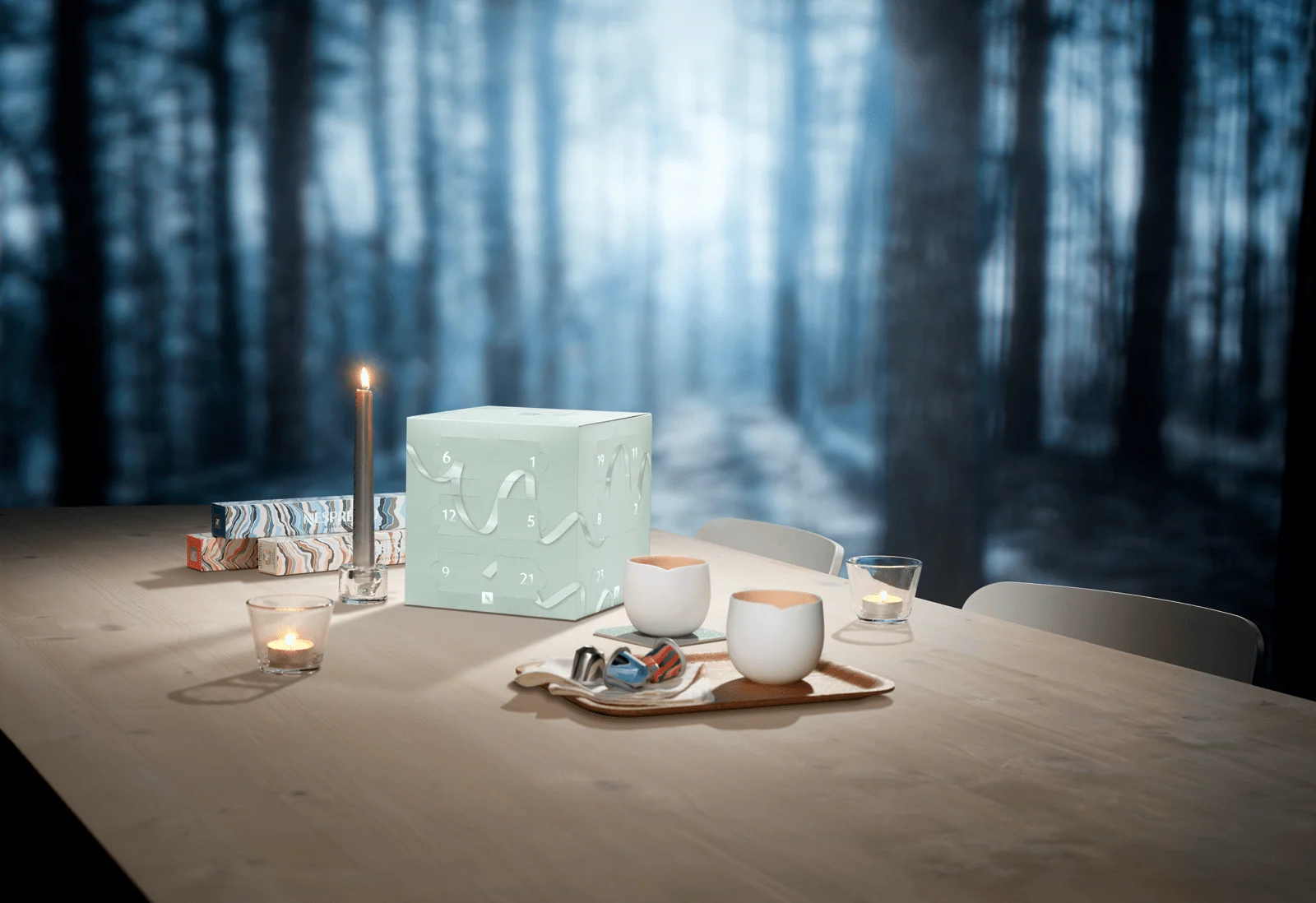 Nespresso apresenta calendário do advento para este Natal