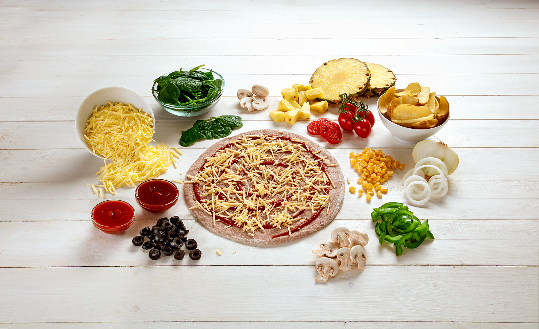 Telepizza lança pizzas com queijo vegan