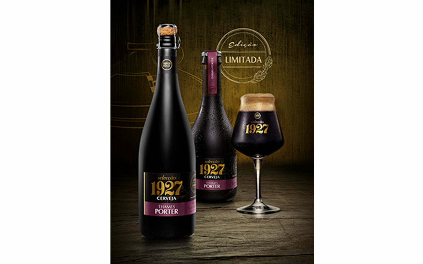 Super Bock lança edição limitada Selecção 1927 Thames Porter