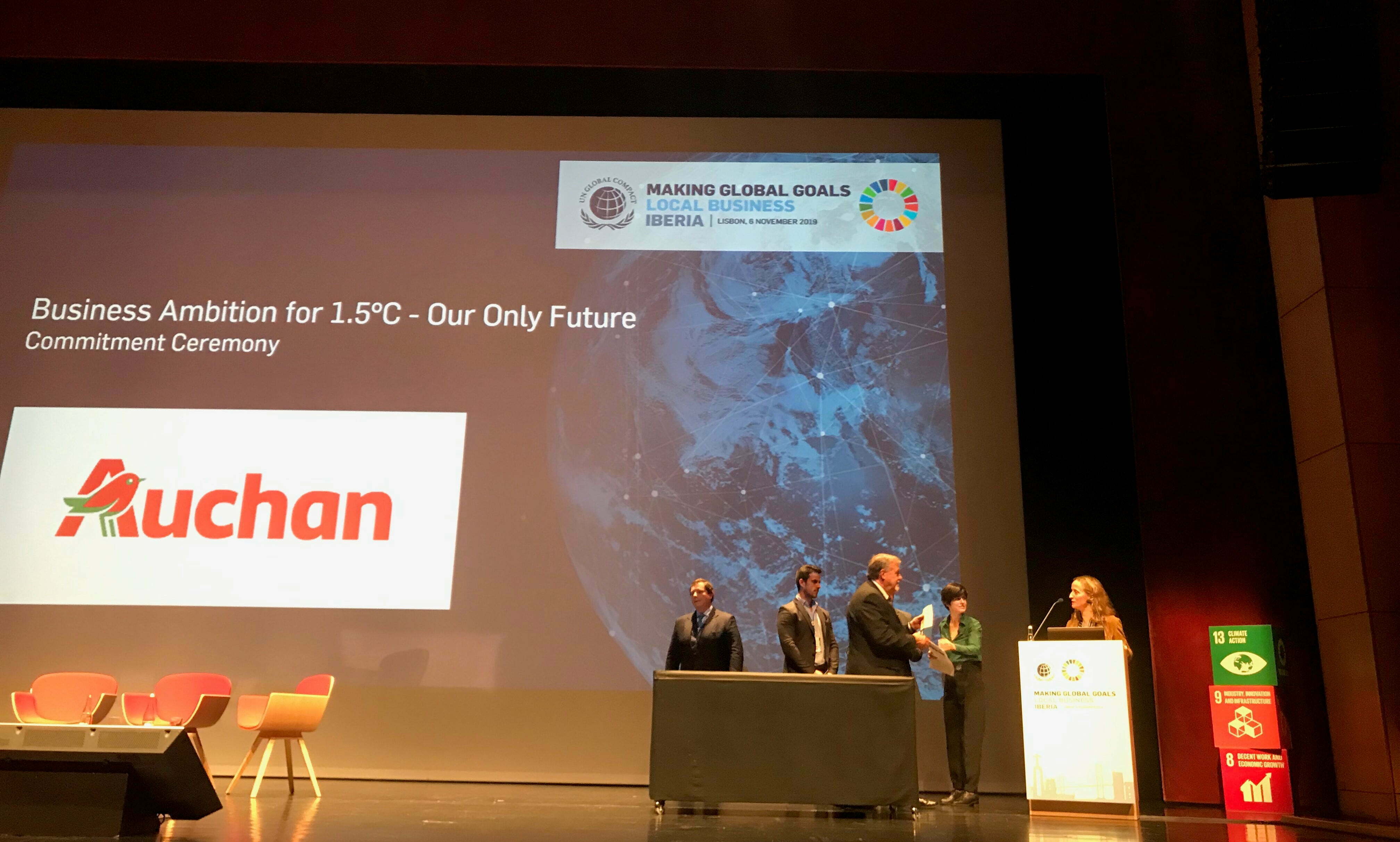 Auchan Retail Portugal quer limitar aquecimento global a 1,5ºC até 2030