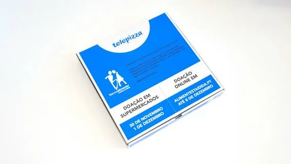 Telepizza muda de cor por uma boa causa