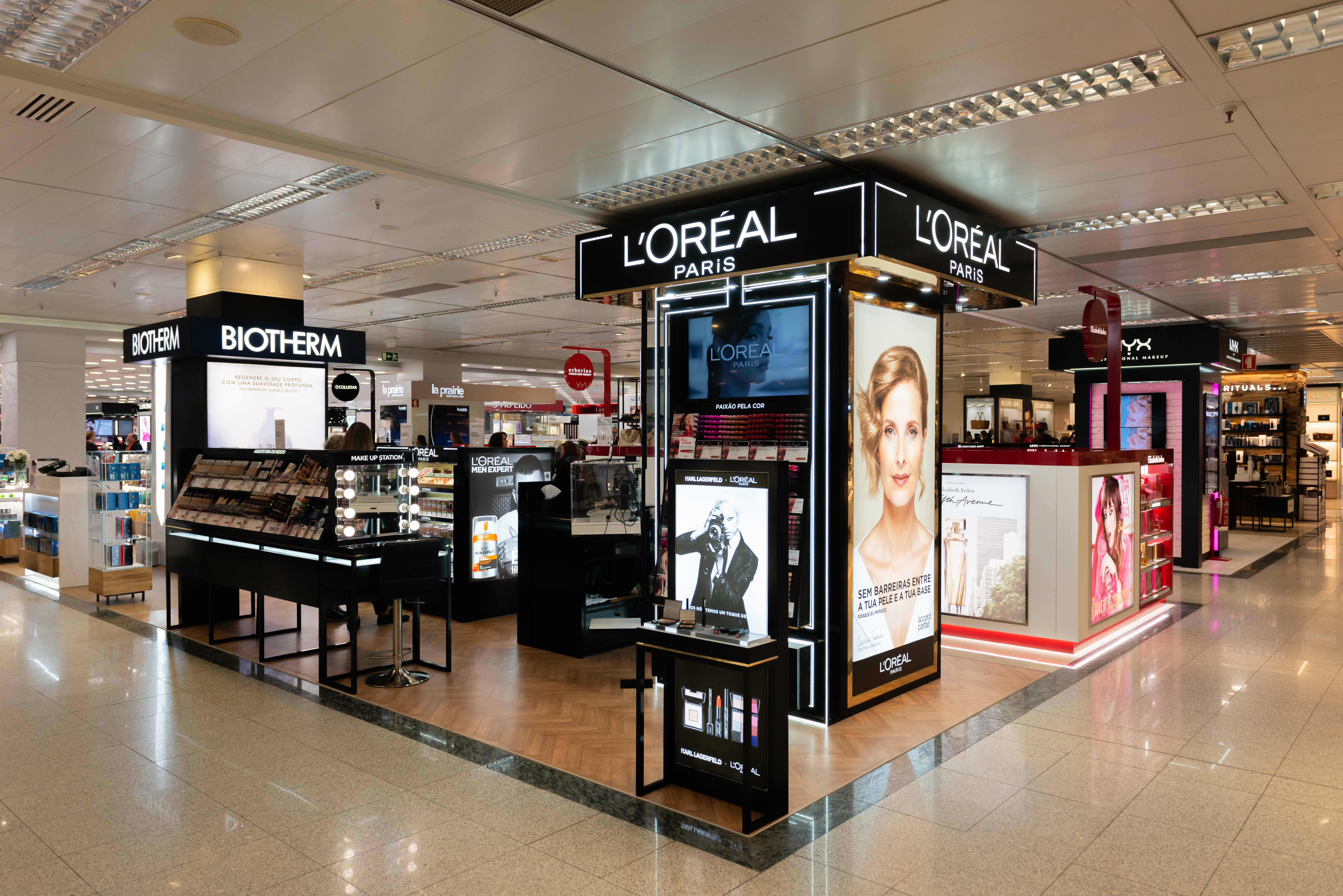 L’Oréal permite personalizar produtos no novo corner no El Corte Inglés