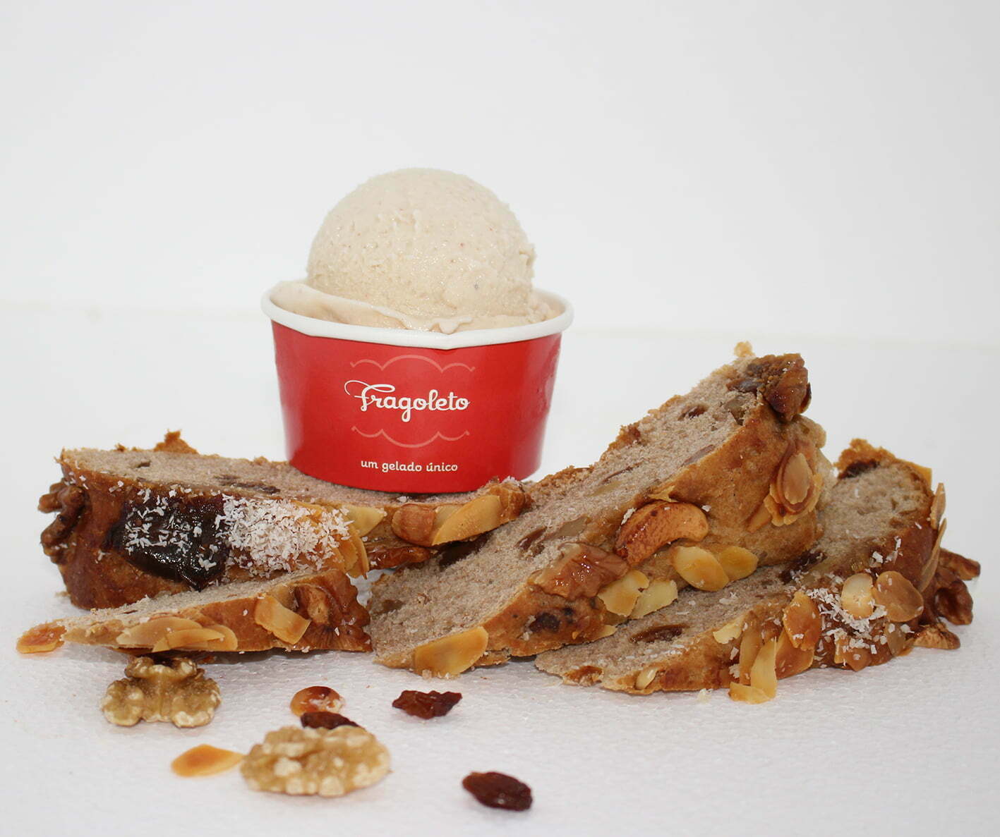 Fragoleto festeja o Natal com gelado biológico de Bolo Rainha