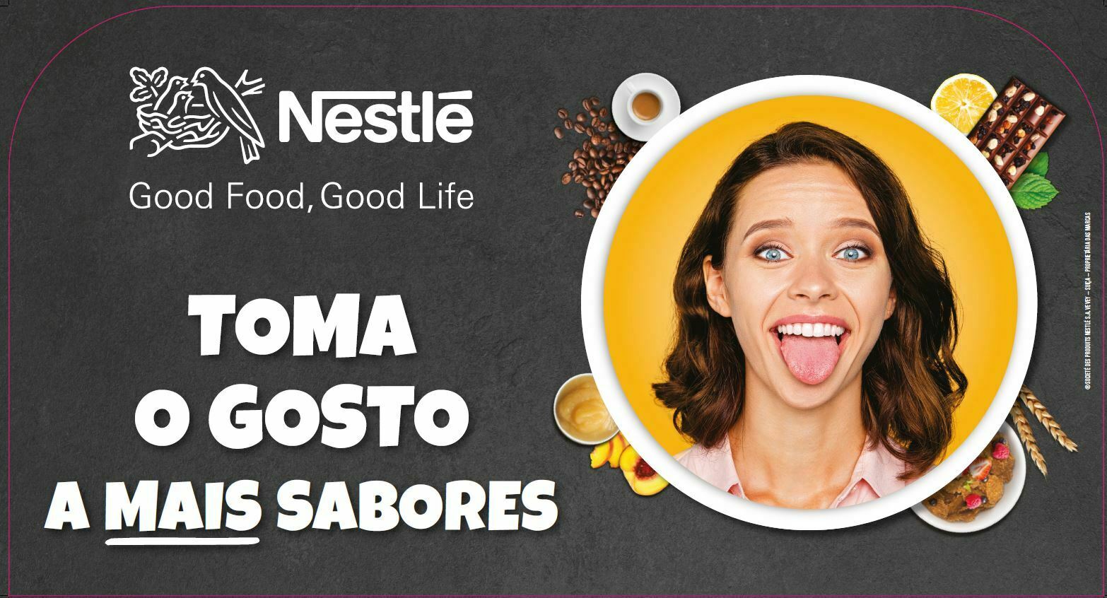 “Toma o Gosto a Mais Sabores” é o desafio que a Nestlé lança em 2020