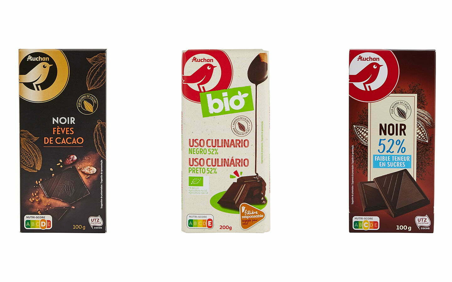 Auchan lança gama responsável de chocolates