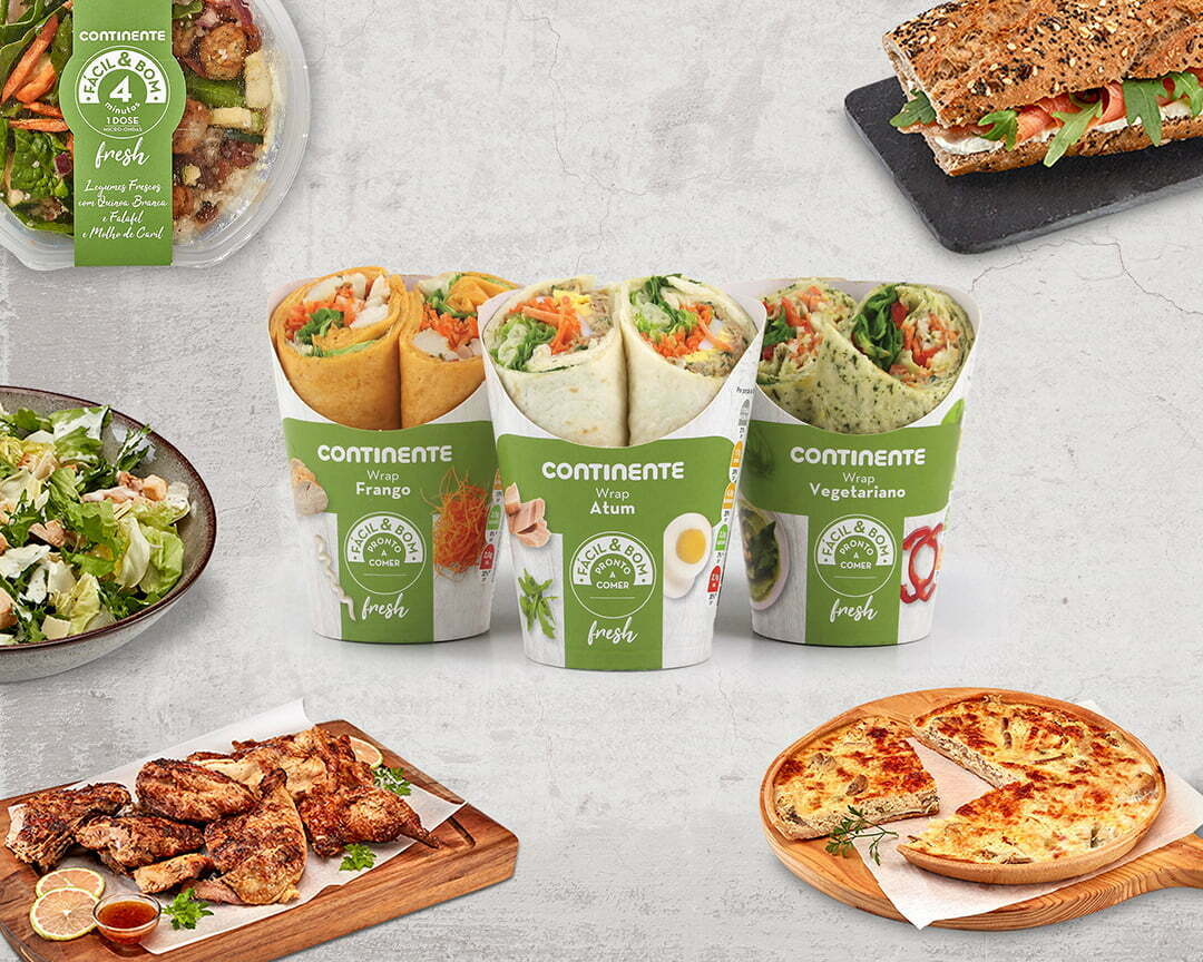 Parceria entre Uber Eats e Continente Take Away