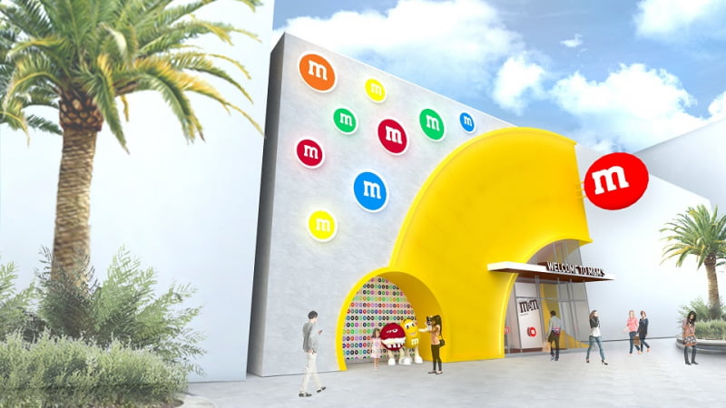 Mars vai abrir lojas dedicadas aos M&M