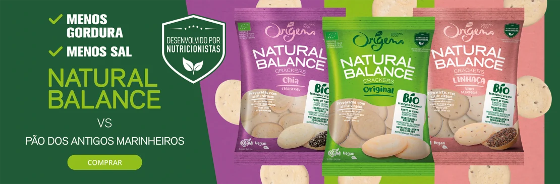 Origens Bio lança bolachas saudáveis Natural Balance