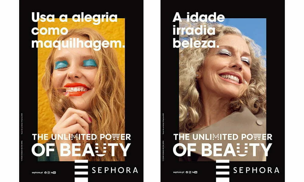 Sephora celebra a beleza com a sua última campanha e novo posicionamento