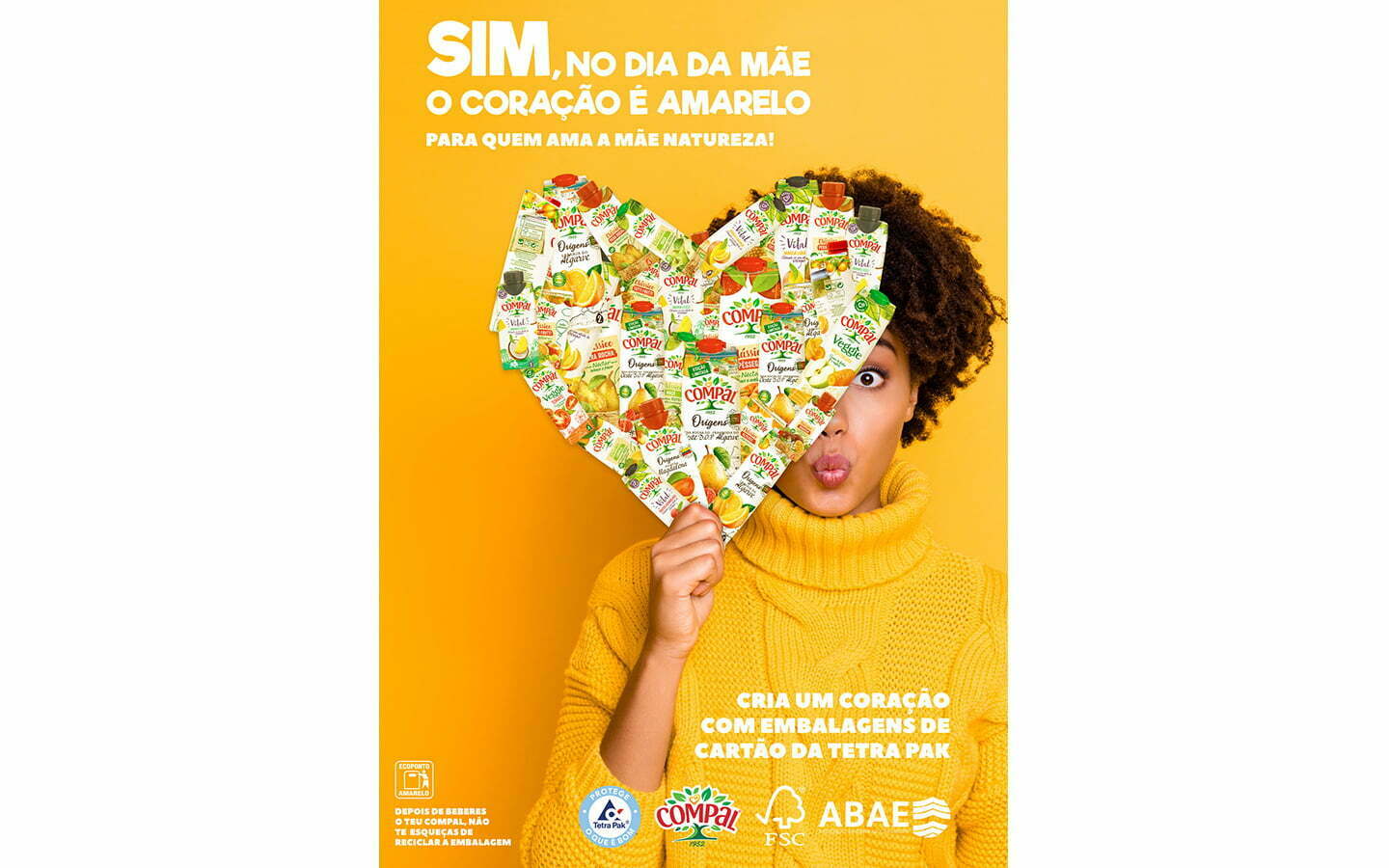 Tetra Pak e Compal promovem concurso do Dia da Mãe para as Eco-Escolas