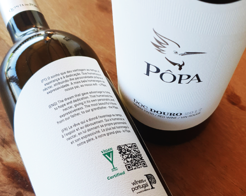 Vinhos da Quinta do Pôpa são oficialmente “vegan friendly”