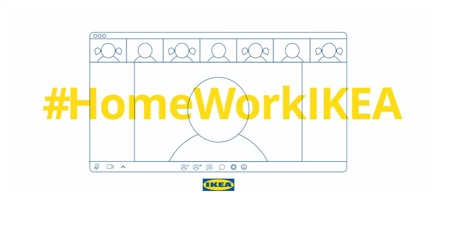 #HomeWork: a solução da IKEA para apoiar as reuniões por vídeochamada