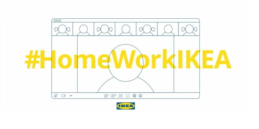 #HomeWork: a solução da IKEA para apoiar as reuniões por vídeochamada