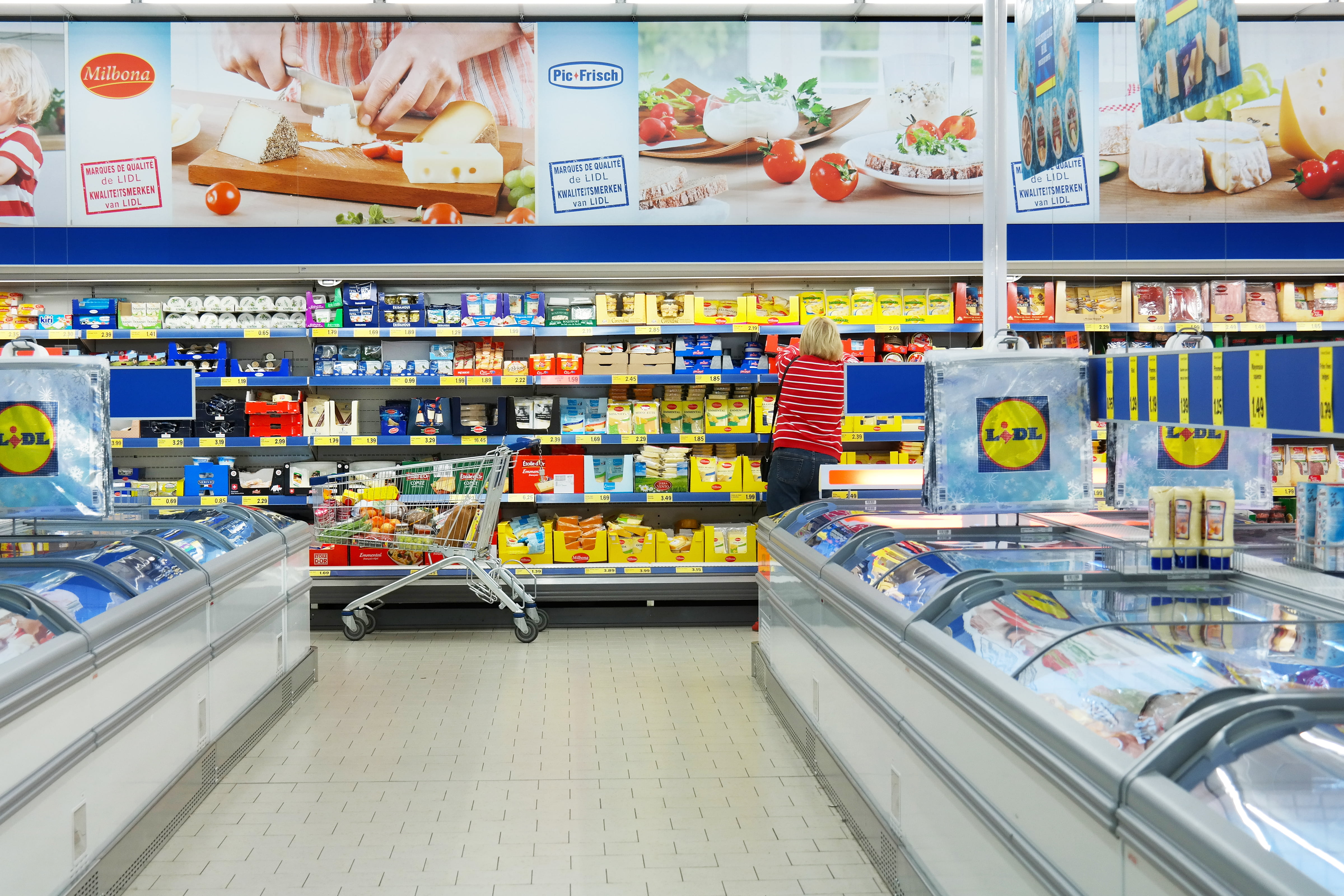 Lidl rompe relações com a Danone em França