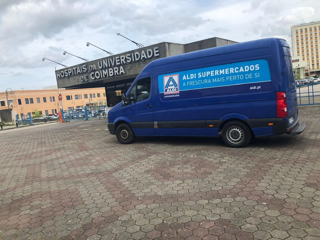 Aldi Portugal com doação para hospitais