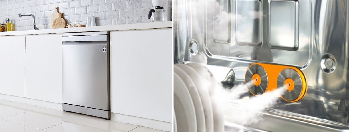 LG demonstra como solução natural como o vapor pode fazer a diferença na limpeza da roupa e da loiça