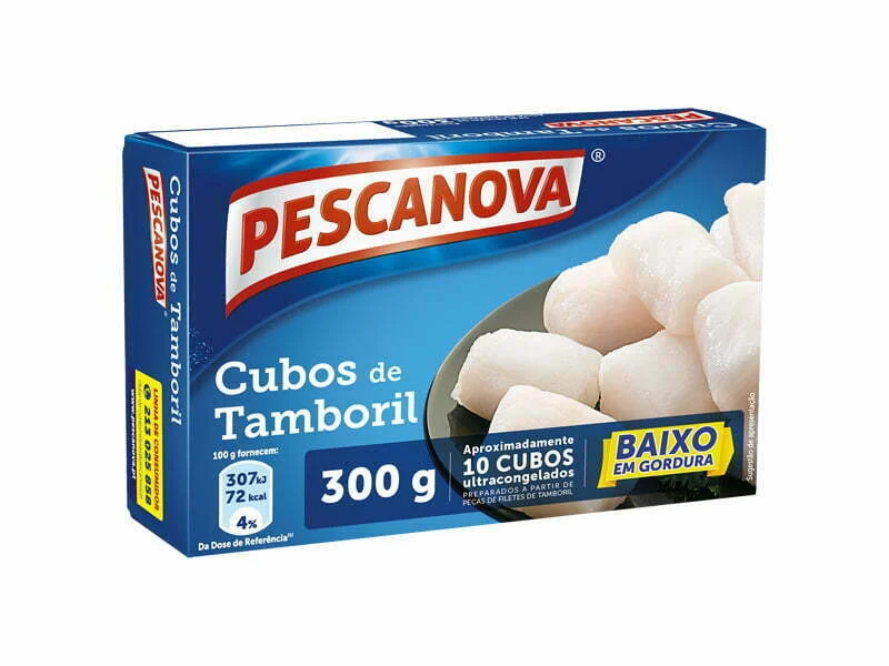 Cubos de Tamboril Pescanova estão de volta