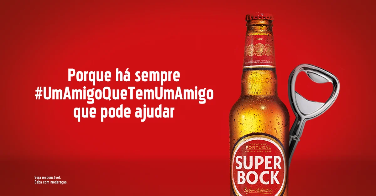 Super Bock lança campanha onde a ajuda se torna viral