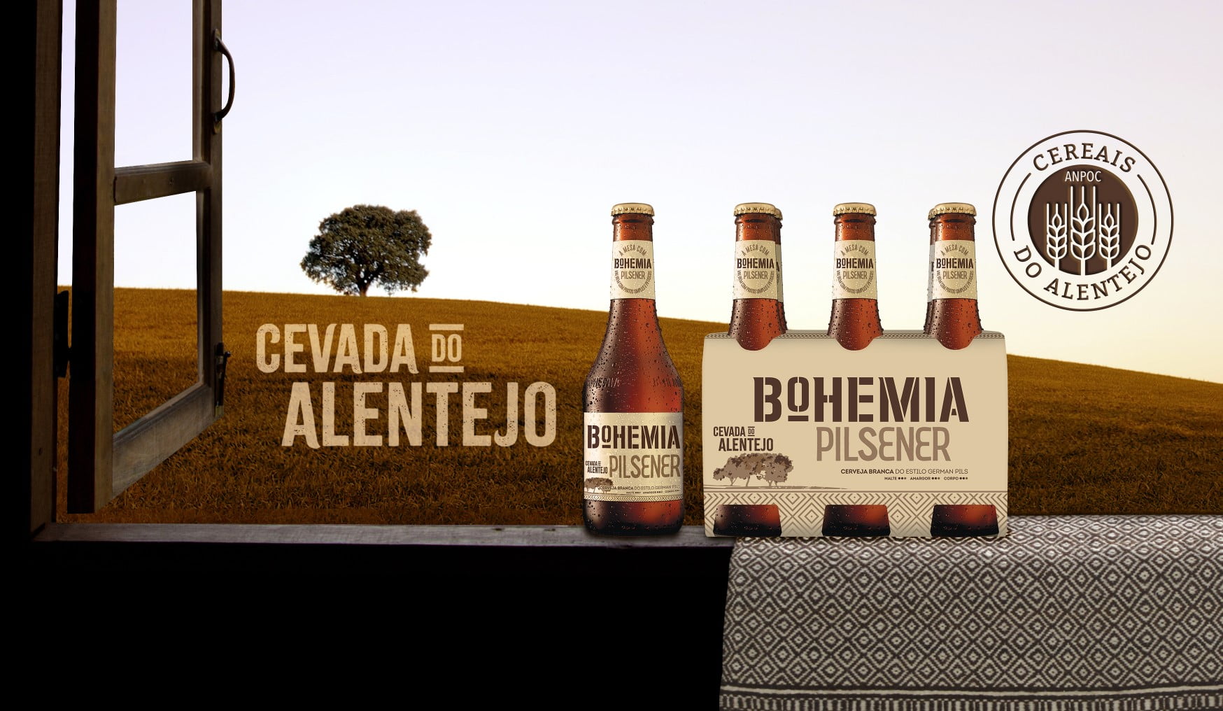 Bohemia assume utilização exclusiva de cevada do Alentejo