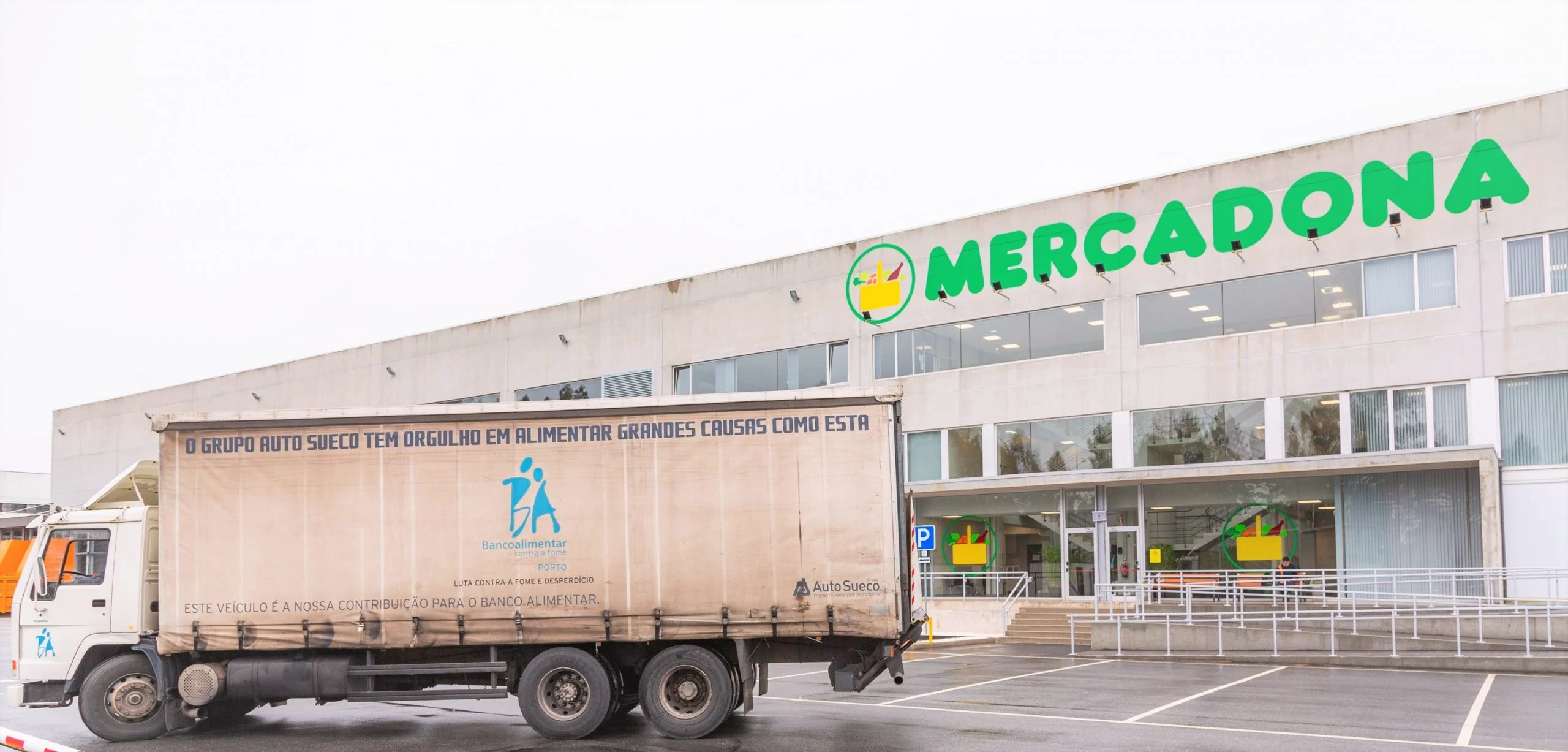 Mercadona reforça doações com mais de 200 toneladas