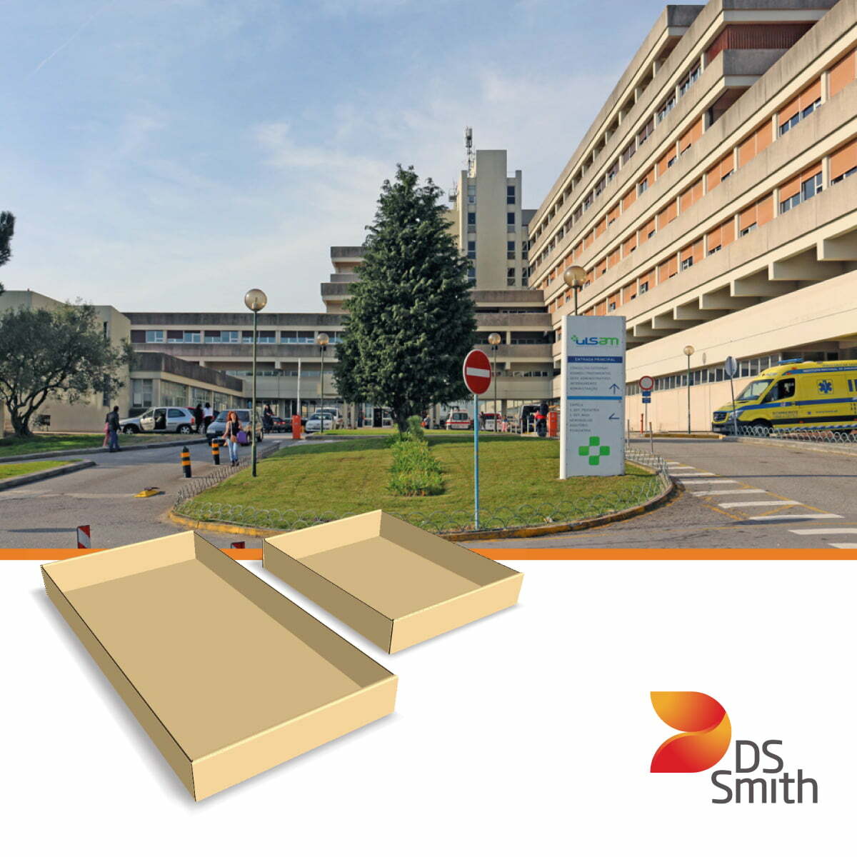 DS Smith doa 11.000 tabuleiros em cartão canelado