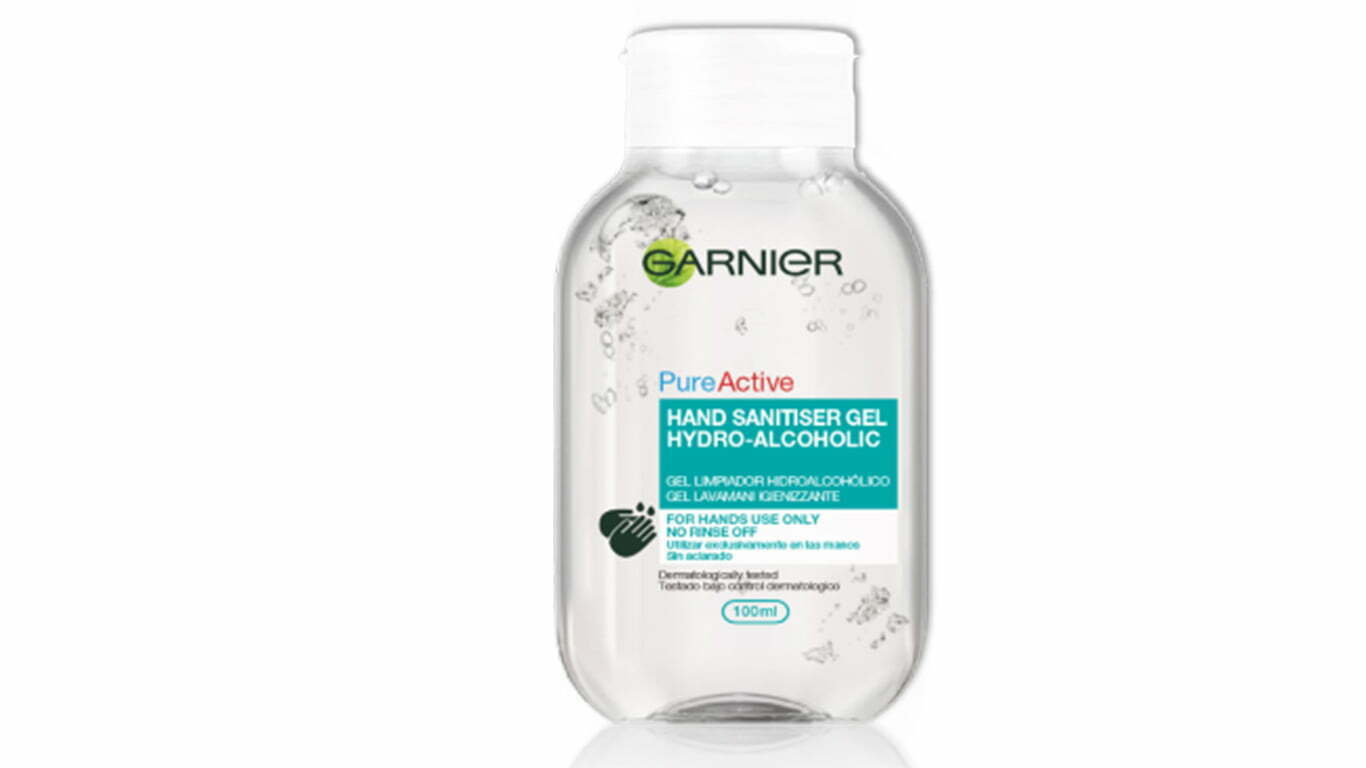 Garnier produz novo gel purificante para as mãos