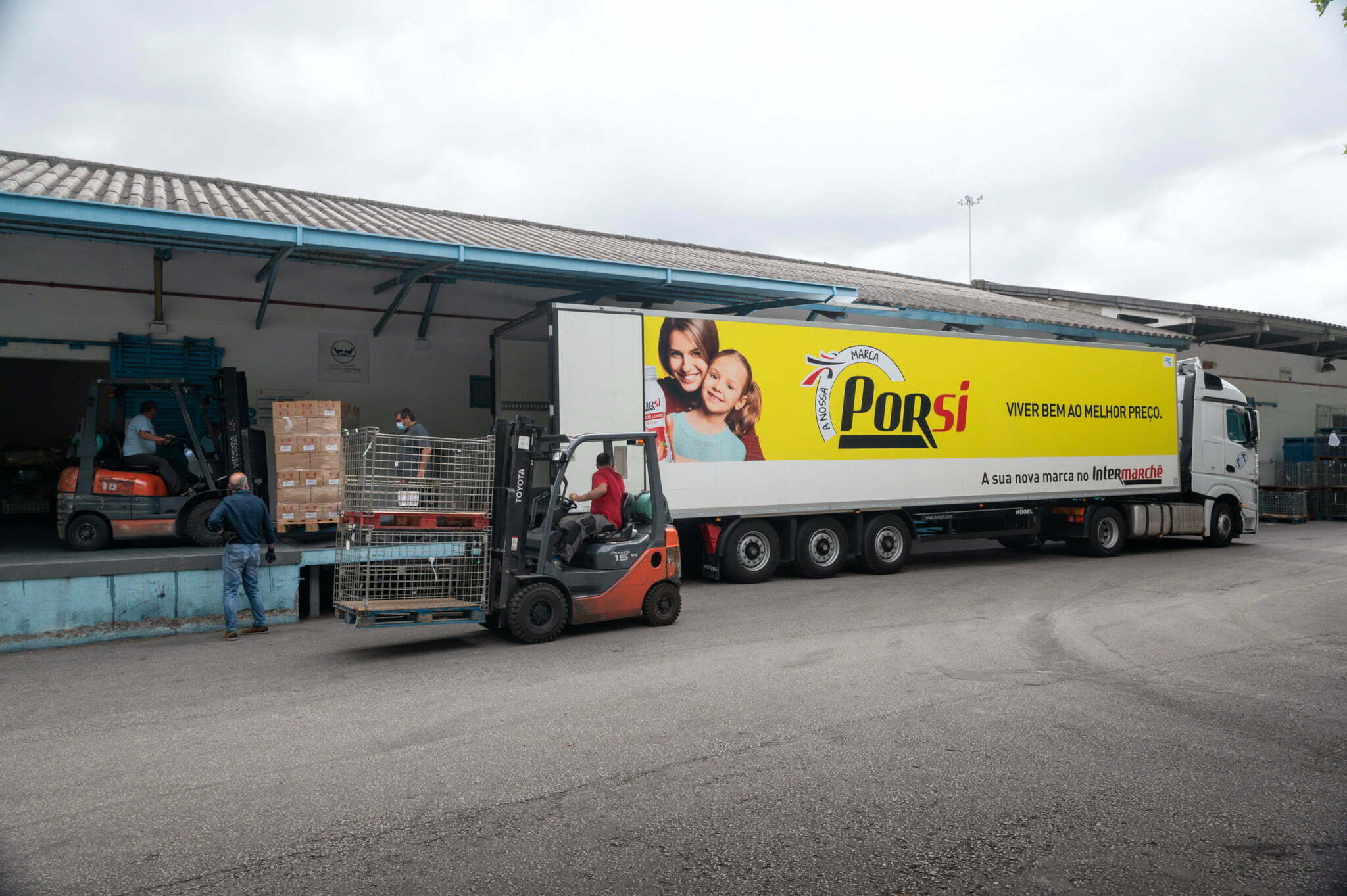 Intermarché doa 58 toneladas de bens alimentares