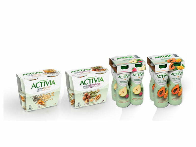 Activia lança gama Zero Açúcares Adicionados