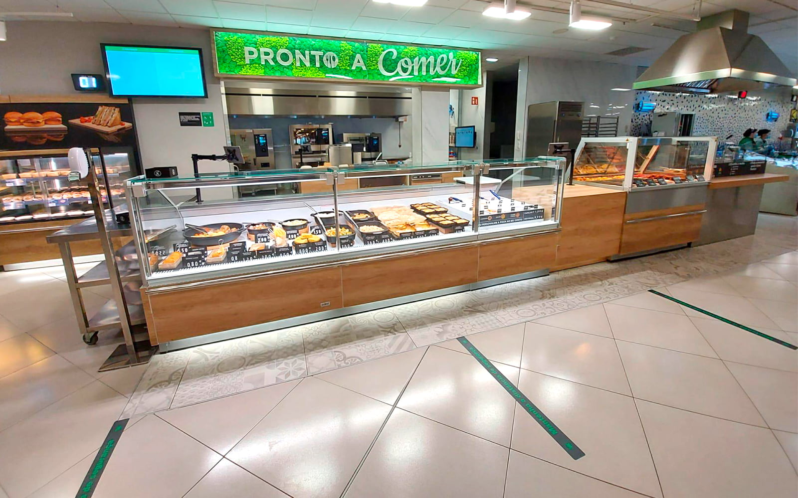 Mercadona retoma serviço de pronto a comer