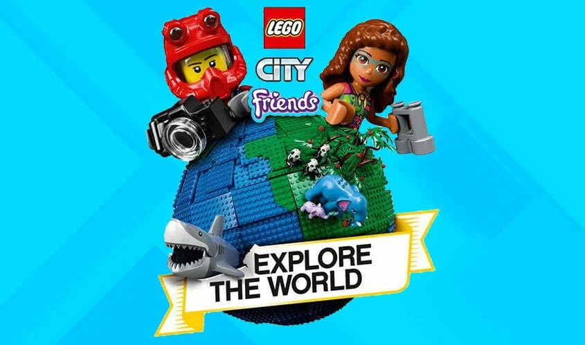 Grupo LEGO e National Geographic em parceria pelo planeta