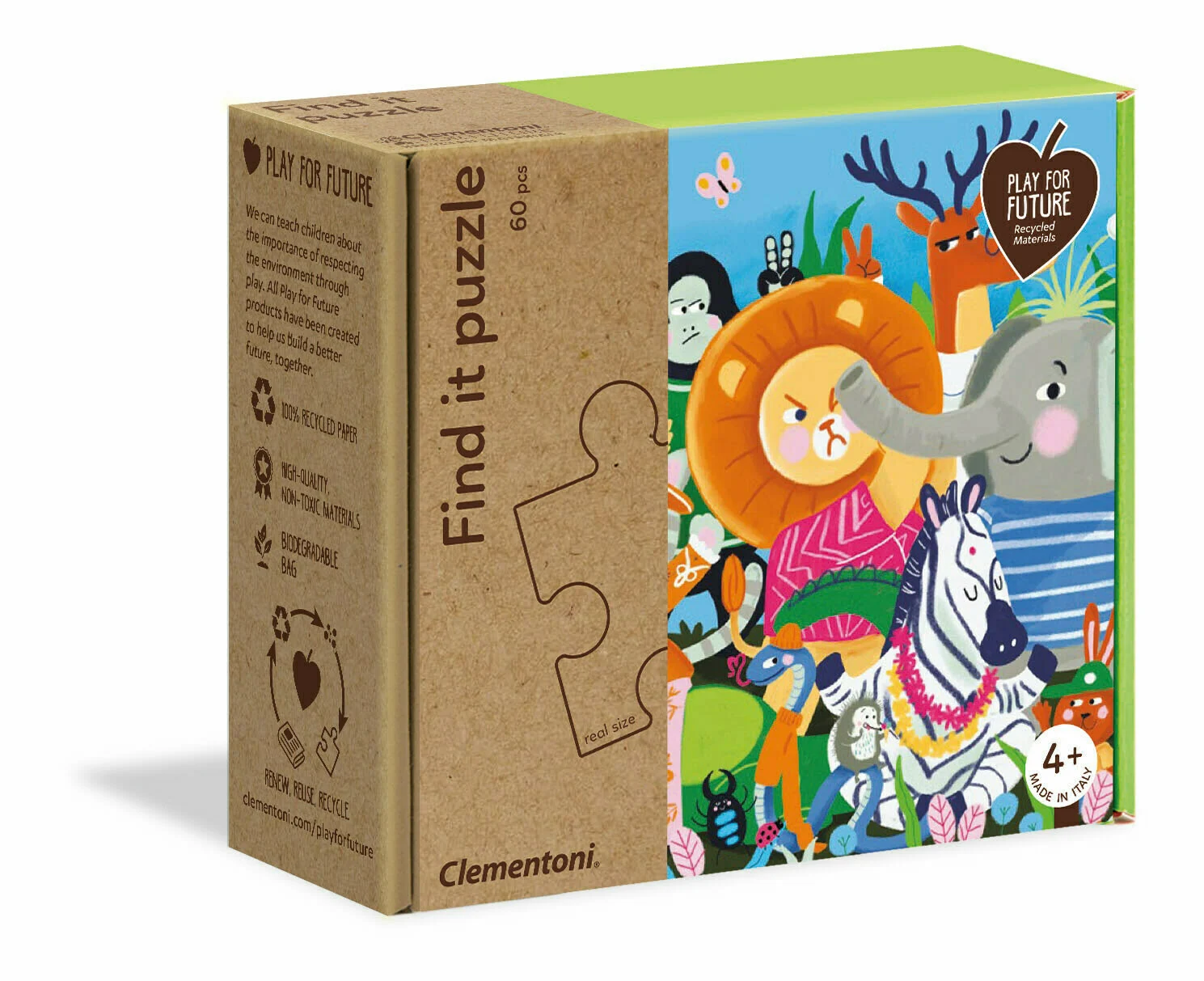 Clementoni lança gama 100% reciclada e certificada