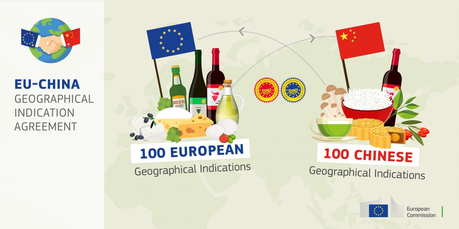 União Europeia e China assinam acordo sobre as indicações geográficas