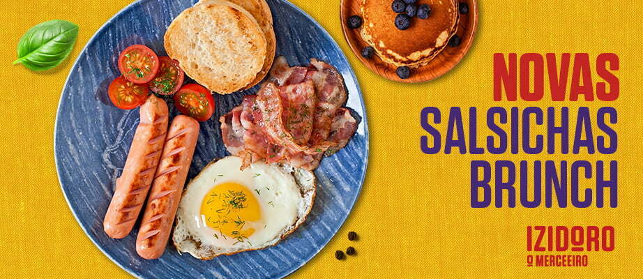 Izidoro lança gama de Salsichas para Brunch