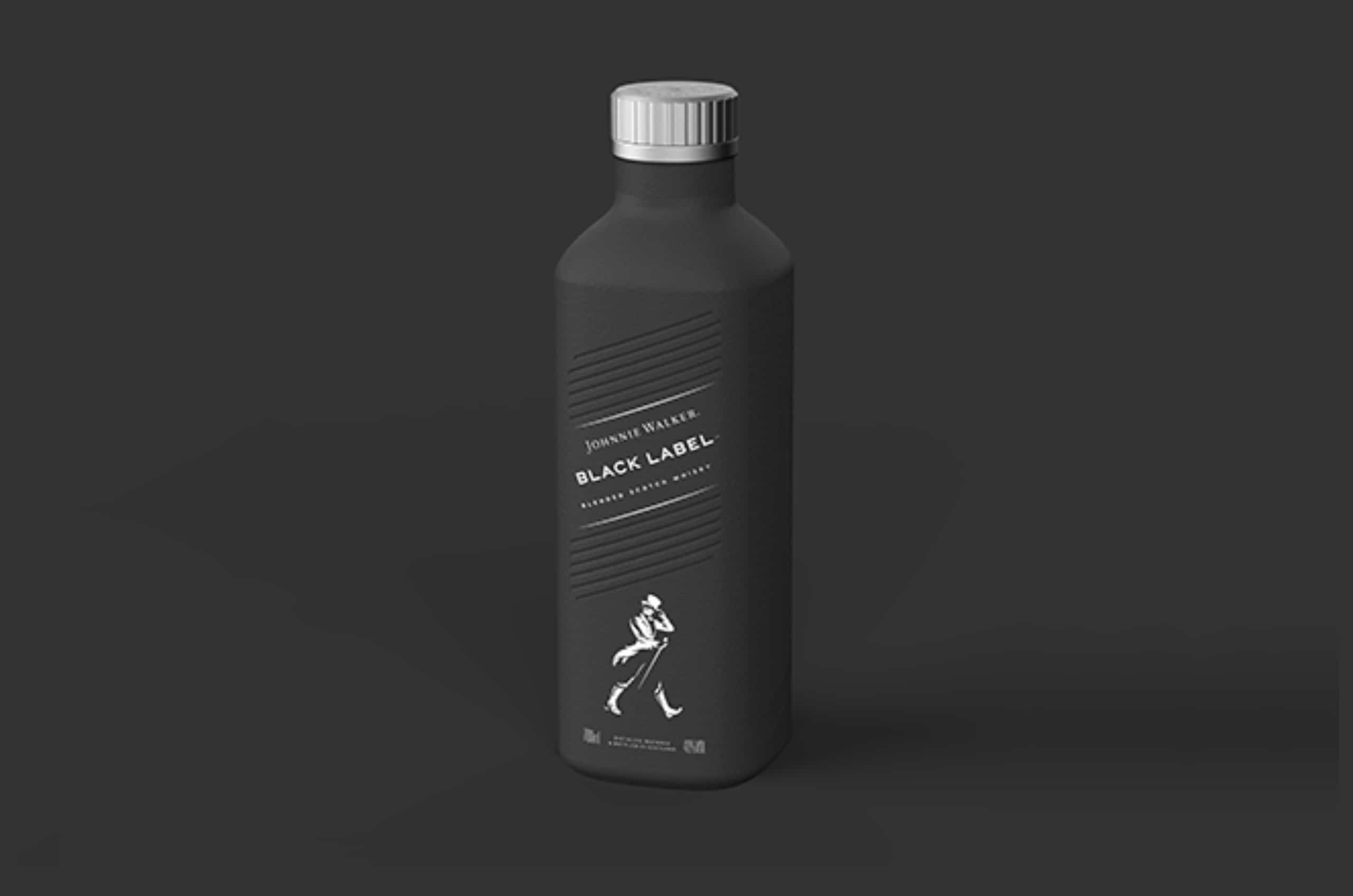 Diageo cria primeira garrafa em papel para bebidas espirituosas