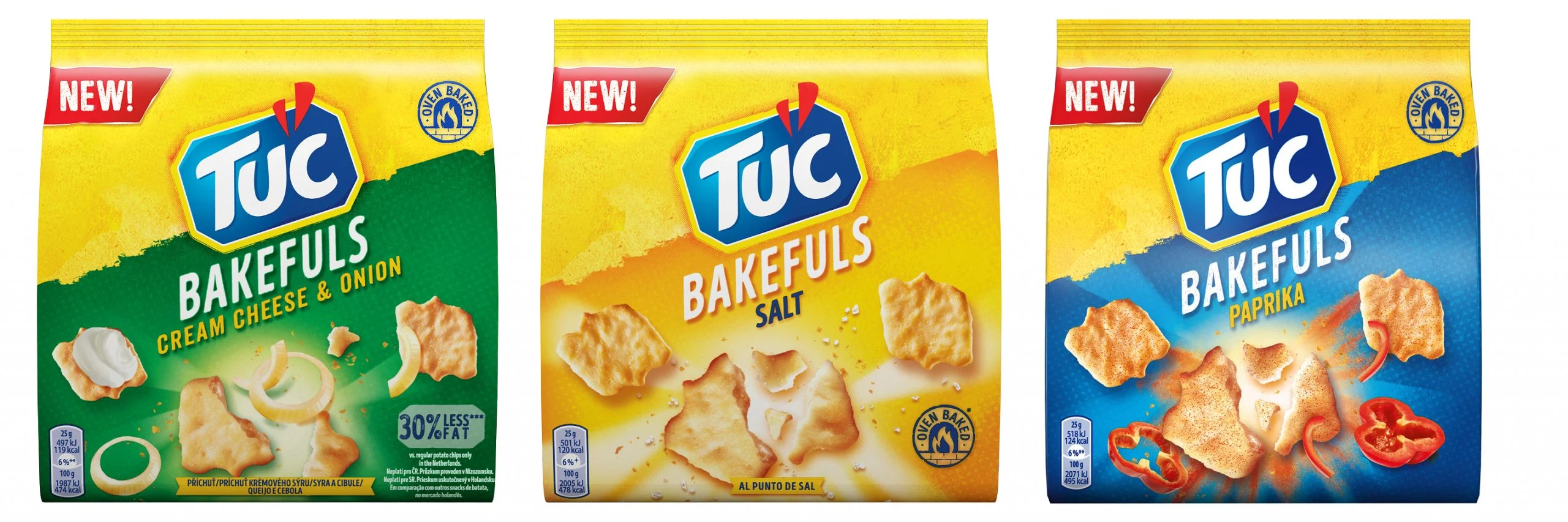 Tuc alarga portfólio com snacks feitos no forno