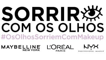 #OsOlhosSorriemComMakeup