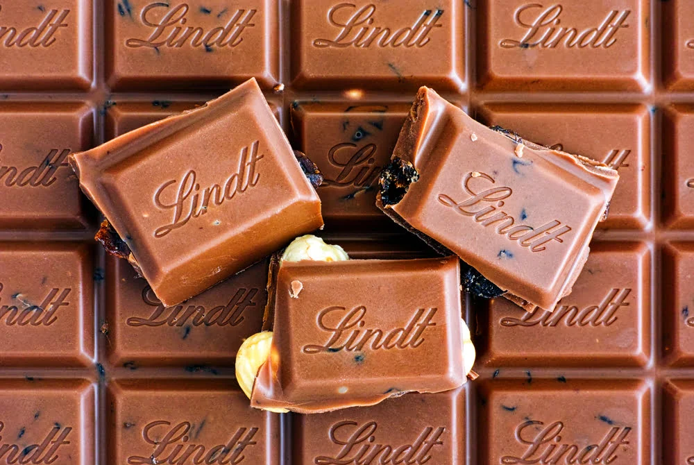 Lindt chocolate Canadá