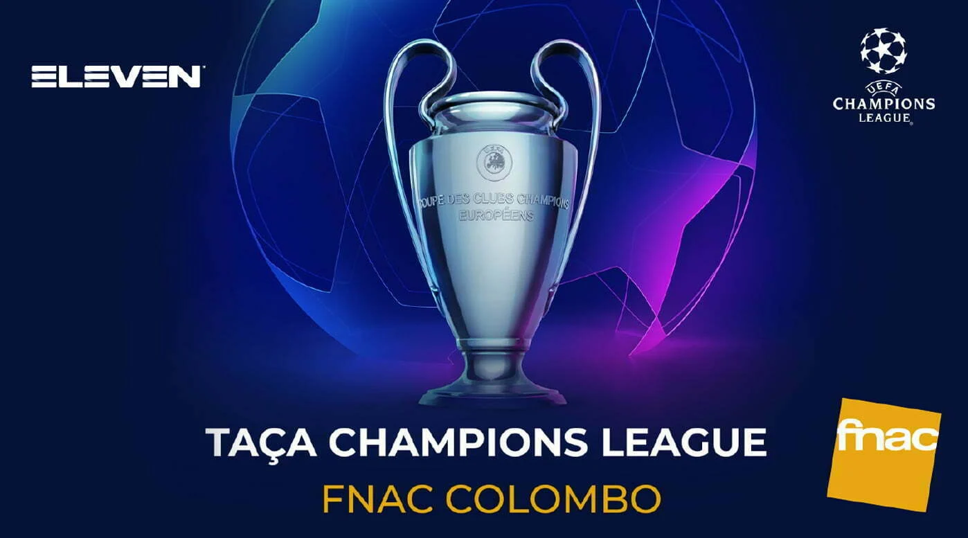 Taça da Champions League chega amanhã à FNAC Colombo
