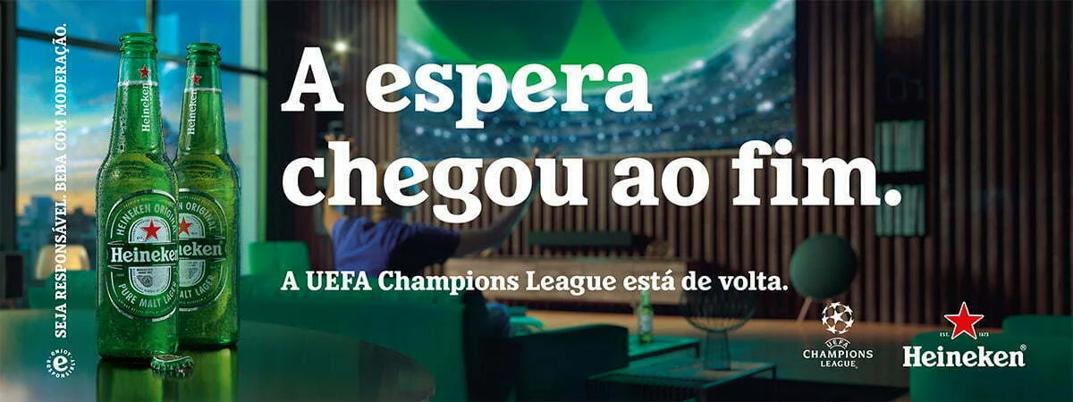 Heineken celebra o regresso da UEFA Champions League