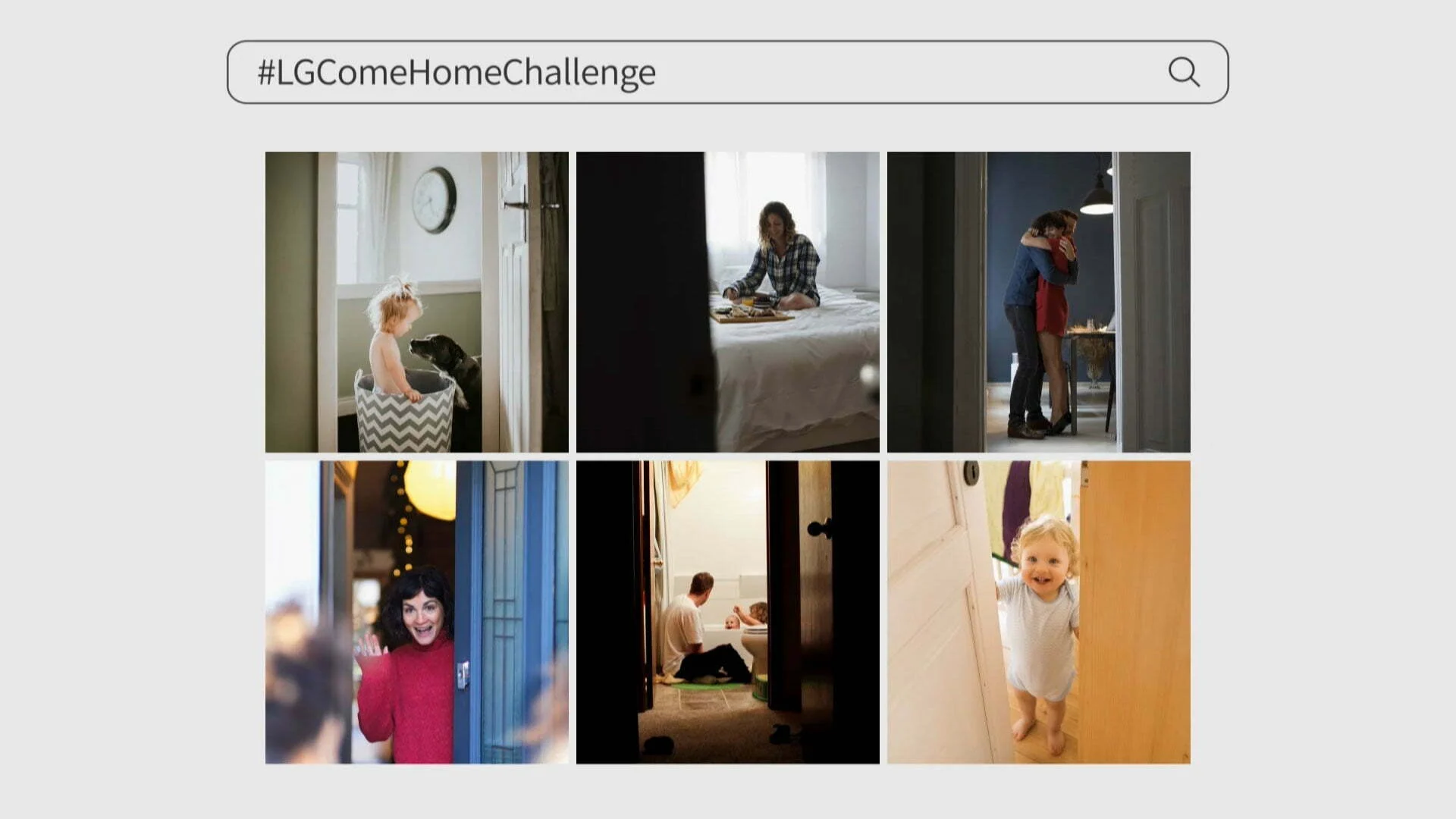 Nova campanha Come Home Challenge da LG vem redefinir o valor da família e do lar