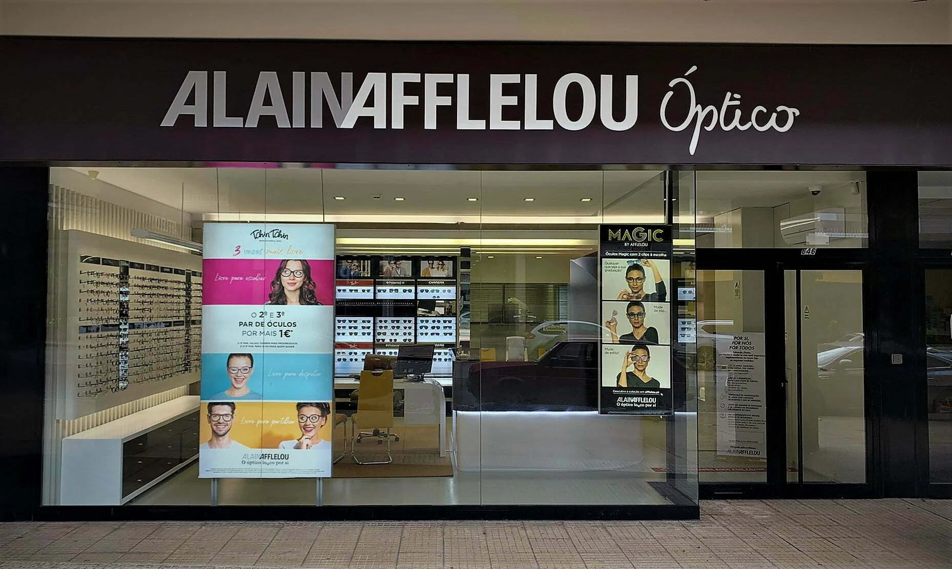 Alain Afflelou chega a Guimarães
