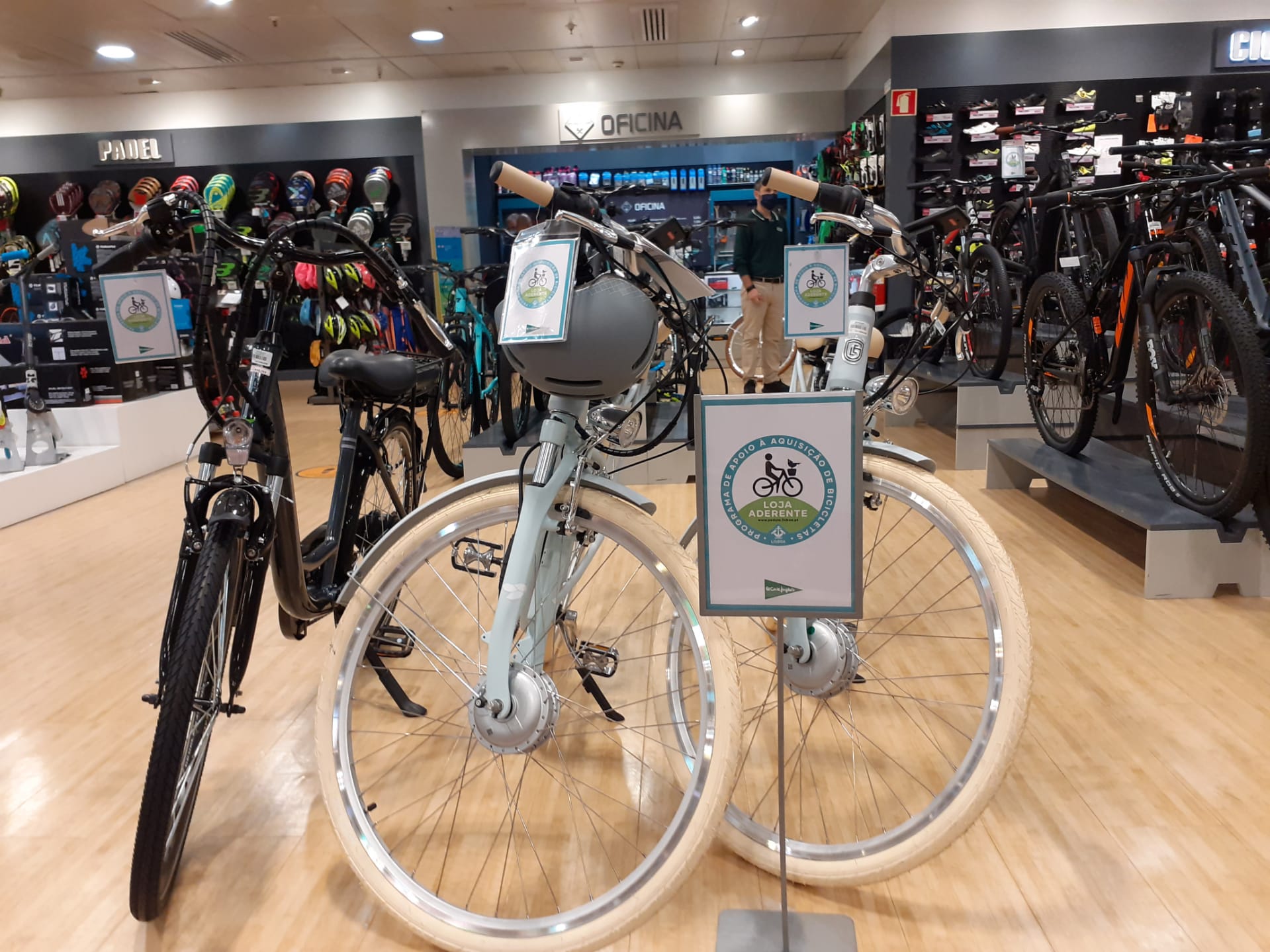 El Corte Inglés de Lisboa adere ao programa de apoio à aquisição de bicicletas
